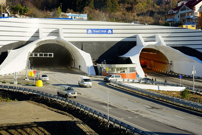 Автодорожные тоннели на дороге М-27