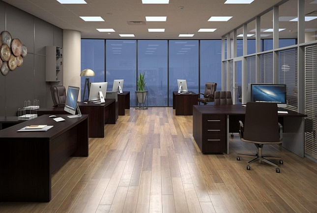 Обновление интерьеров офисного пространства в бизнес-центре